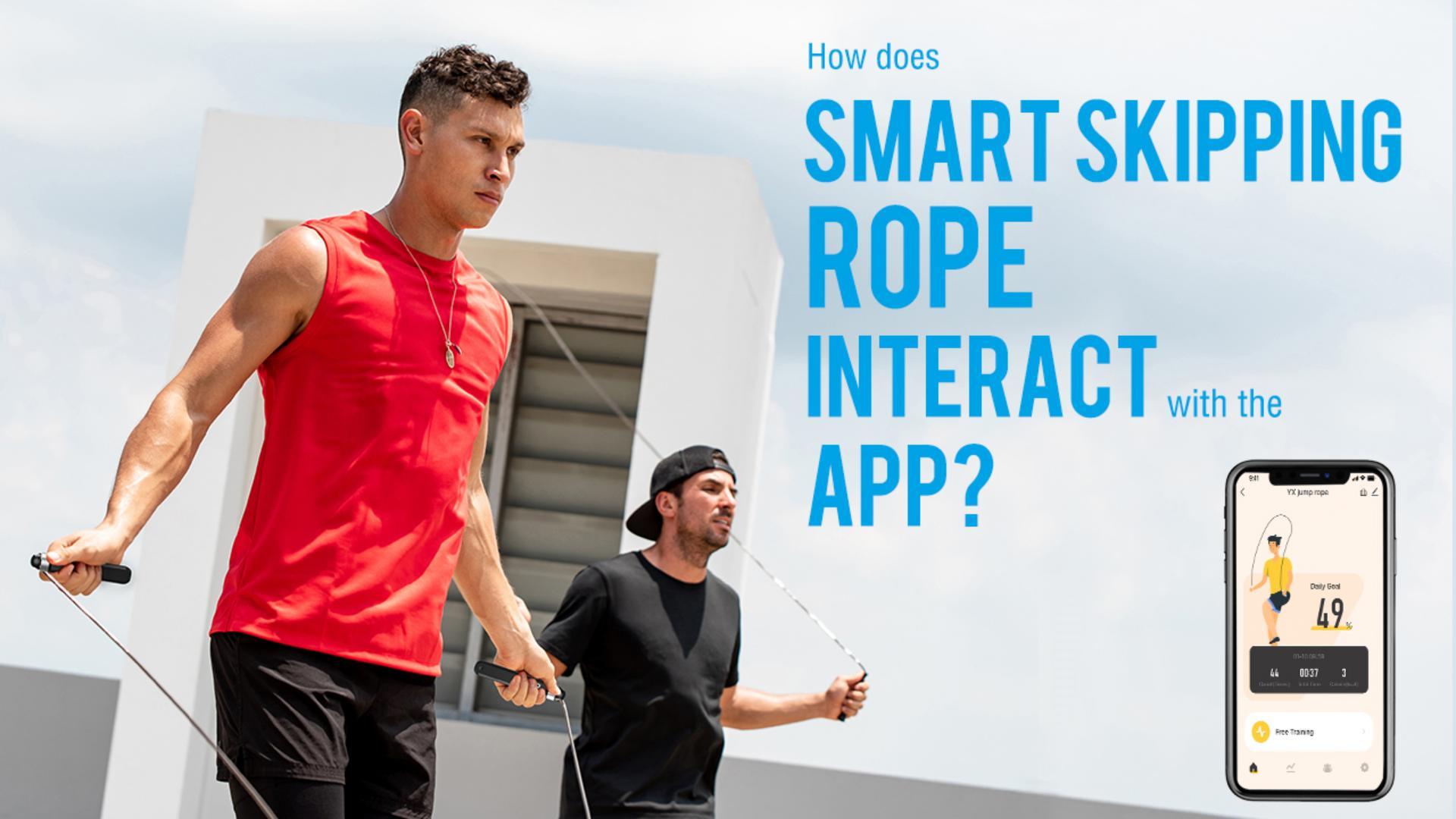 How faz a pular corda interagir com a vida inteligente app inteligente